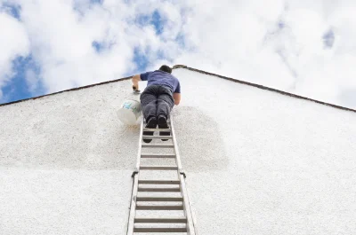 Peinture extérieure à la Chapelle-des-Marais — façades et ravalement